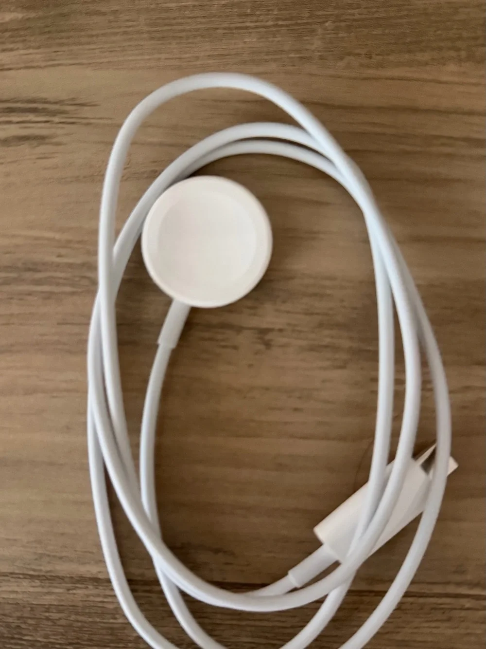 Apple Watch SE + cellular with Cream Sport Band